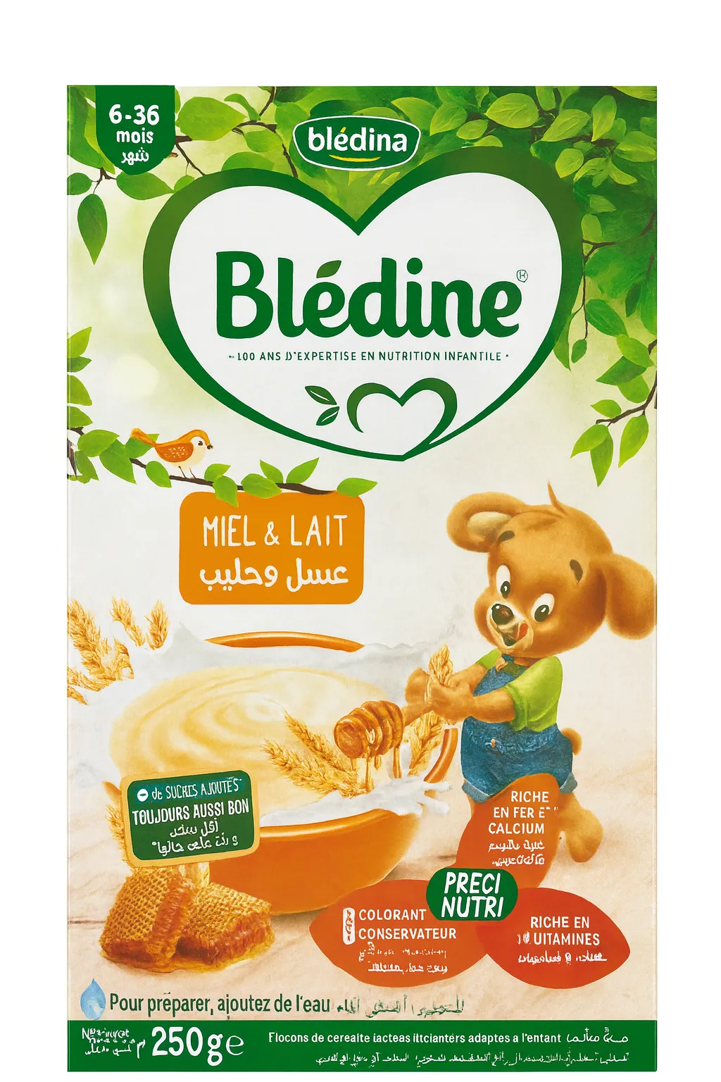 Blédine miel & lait 250g - Bébé| Supermarche Dakar-Senegal